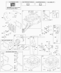Camshaft Crankshaft Cylinder Engine Sump KitGasket Lubrication Piston Group Valves Diagram and Parts List for 125H02-0110-D1  Briggs and Stratton Engine